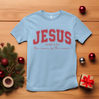 Jesus is the Reason Christmas T Shirt Christian Varsity - Wonder Print Shop