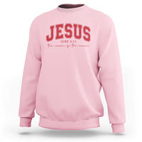 Jesus is the Reason Christmas Sweatshirt Christian Varsity - Wonder Print Shop