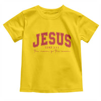 Jesus is the Reason Christmas Toddler T Shirt Christian Varsity - Wonder Print Shop
