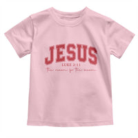 Jesus is the Reason Christmas Toddler T Shirt Christian Varsity - Wonder Print Shop