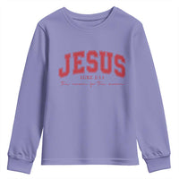 Jesus is the Reason Christmas Youth Sweatshirt Christian Varsity - Wonder Print Shop