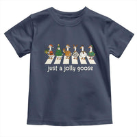 Just A Jolly Goose Toddler T Shirt Funny Christmas Duck Meme - Wonder Print Shop
