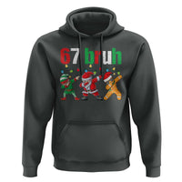 67 Christmas Hoodie Funny Six Seven Bruh Dabbing Santa Meme Pajamas - Wonder Print Shop