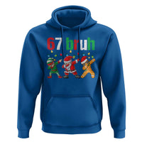 67 Christmas Hoodie Funny Six Seven Bruh Dabbing Santa Meme Pajamas - Wonder Print Shop