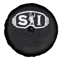 Bigfoot Skiing Spare Tire Cover Sasquatch Goggles Skiing Snow Ski Lover Skier - Wonder Print Shop