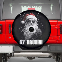 Cool Santa Claus Six Seven 67 Meme Spare Tire Cover Funny 6 7 Gen Alpha Slang Viral Meme - Wonder Print Shop