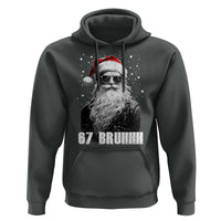 Cool Santa Claus Six Seven 67 Meme Hoodie Funny 6 7 Gen Alpha Slang Viral Meme - Wonder Print Shop