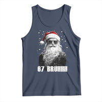 Cool Santa Claus Six Seven 67 Meme Tank Top Funny 6 7 Gen Alpha Slang Viral Meme - Wonder Print Shop