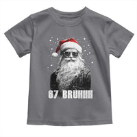 Cool Santa Claus Six Seven 67 Meme Toddler T Shirt Funny 6 7 Gen Alpha Slang Viral Meme - Wonder Print Shop