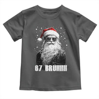 Cool Santa Claus Six Seven 67 Meme Toddler T Shirt Funny 6 7 Gen Alpha Slang Viral Meme - Wonder Print Shop