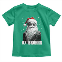 Cool Santa Claus Six Seven 67 Meme Toddler T Shirt Funny 6 7 Gen Alpha Slang Viral Meme - Wonder Print Shop