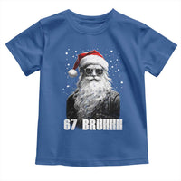 Cool Santa Claus Six Seven 67 Meme Toddler T Shirt Funny 6 7 Gen Alpha Slang Viral Meme - Wonder Print Shop