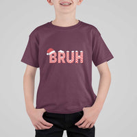 Bruh Christmas T Shirt For Kid Funny Saying Meme - Wonder Print Shop