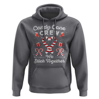 Christmas Family Matching Hoodie Candy Cane Heart Holiday