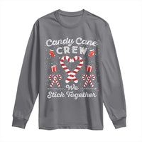 Christmas Family Matching Long Sleeve Shirt Candy Cane Heart Holiday