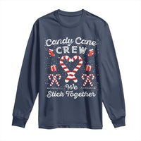 Christmas Family Matching Long Sleeve Shirt Candy Cane Heart Holiday