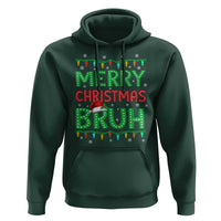 Merry Christmas Bruh Hoodie Meme Funny Saying Bro Greeting