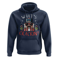 Christmas Nutcracker Hoodie Whats Crackin Funny Xmas