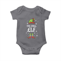 Funny Christmas Chill Guy Baby Onesie The Chill Elf Meme Xmas Family Match