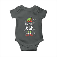 Funny Christmas Chill Guy Baby Onesie The Chill Elf Meme Xmas Family Match
