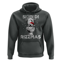 Funny Christmas Hoodie Skibidi Rizzmas Rizz Santa Toilet Penguin Kid Cool