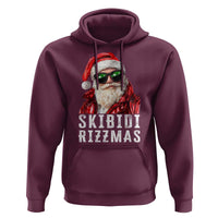 Funny Christmas Santa Hoodie Skibidi Rizzmas Christmas Rizz Santa Claus Charisma Kid Cool