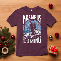 Christmas Krampus T Shirt Krampusnacht Monster Krampus Lover Festive Horror - Wonder Print Shop
