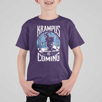 Christmas Krampus T Shirt For Kid Krampusnacht Monster Krampus Lover Festive Horror - Wonder Print Shop