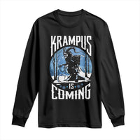 Christmas Krampus Long Sleeve Shirt Krampusnacht Monster Krampus Lover Festive Horror