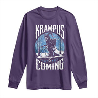 Christmas Krampus Long Sleeve Shirt Krampusnacht Monster Krampus Lover Festive Horror