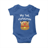 Baby First Christmas Outfit Baby Onesie Cute Reindeer Santa Boys Girls
