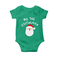 My First Christmas Baby Onesie Baby's First Holiday Xmas Santa - Wonder Print Shop