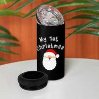 My First Christmas 4 in 1 Can Cooler Tumbler Baby's First Holiday Xmas Santa - Wonder Print Shop