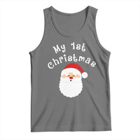 My First Christmas Tank Top Baby's First Holiday Xmas Santa - Wonder Print Shop