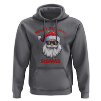Funny Christmas Santa Hoodie Merry Rizz Mas Sigmas Gen Alpha Middle School Christmas