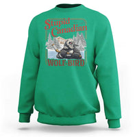Stupid Canadian Wolf Bird Sweatshirt Vintage Heated Hookey Loon Meme