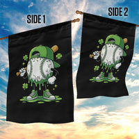 Baseball Drip Icecream Garden Flag Youth Boy St Patricks Day Shamrock Green