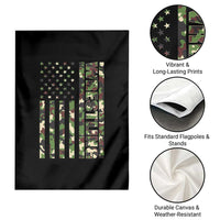 Wrestling American Flag Camo Wrestler Garden Flag