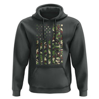Wrestling American Flag Camo Wrestler Hoodie