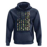 Wrestling American Flag Camo Wrestler Hoodie