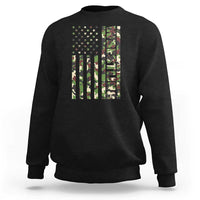 Wrestling American Flag Camo Wrestler Sweatshirt