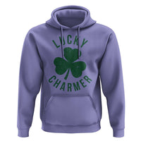 Funny Irish St Patricks Day Shamrock Hoodie Lucky Charmer