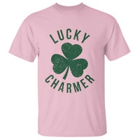 Funny Irish St Patricks Day Shamrock T Shirt Lucky Charmer