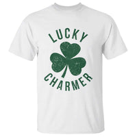 Funny Irish St Patricks Day Shamrock T Shirt Lucky Charmer