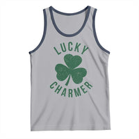 Funny Irish St Patricks Day Shamrock Tank Top Lucky Charmer
