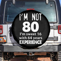 80th Birthday Spare Tire Cover Funny 80 Year Old Gift