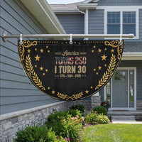 America Turns 250 I Turn 30 Patriotic Fan Flag Retro 1996 30th Birthday 250th Anniversary USA Flag 30 Year Old Gift