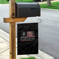 Snarky No Kings In America Garden Flag No Faux King Way 86 47 US Flag Impeach 47 - Wonder Print Shop