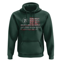 Snarky No Kings In America Hoodie No Faux King Way 86 47 US Flag Impeach 47