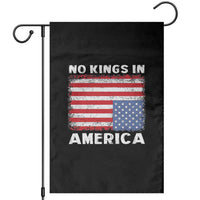 Snarky No Kings In America Garden Flag 86 47 No Faux King Way US Flag Upside Down - Wonder Print Shop